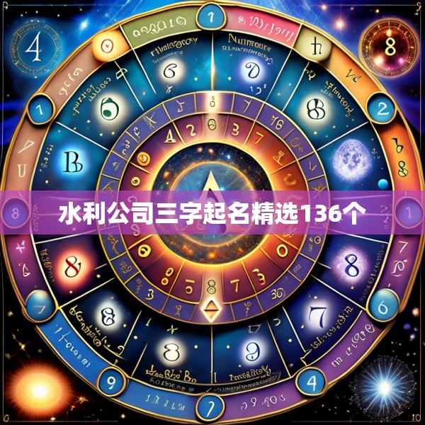 水利公司三字起名精选136个