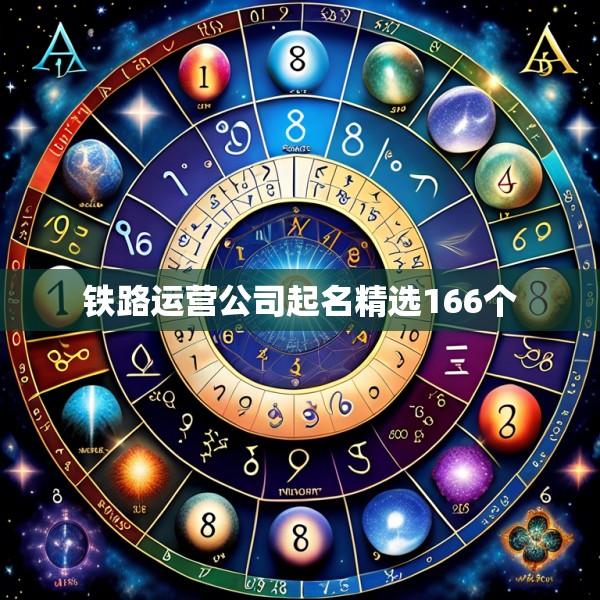 铁路运营公司起名精选166个