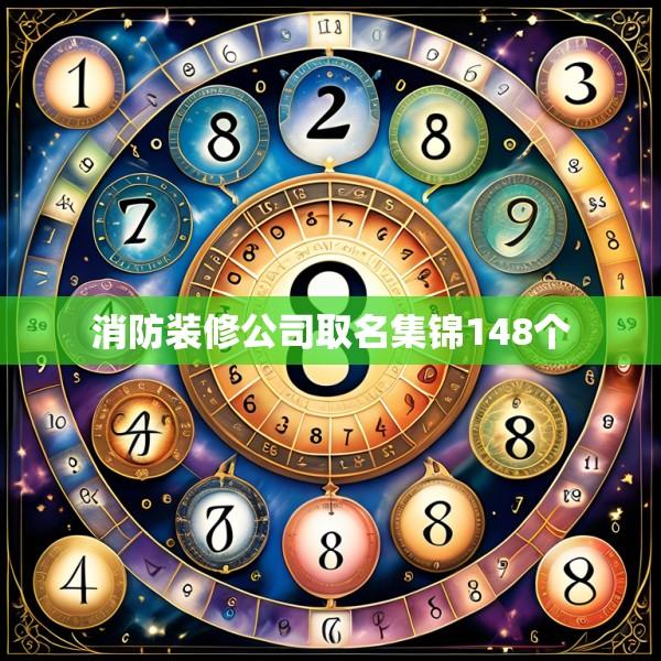 消防装修公司取名集锦148个