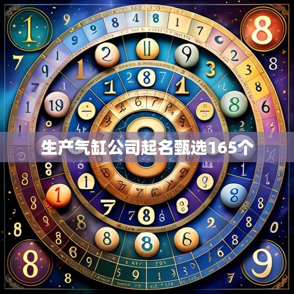 生产气缸公司起名甄选165个